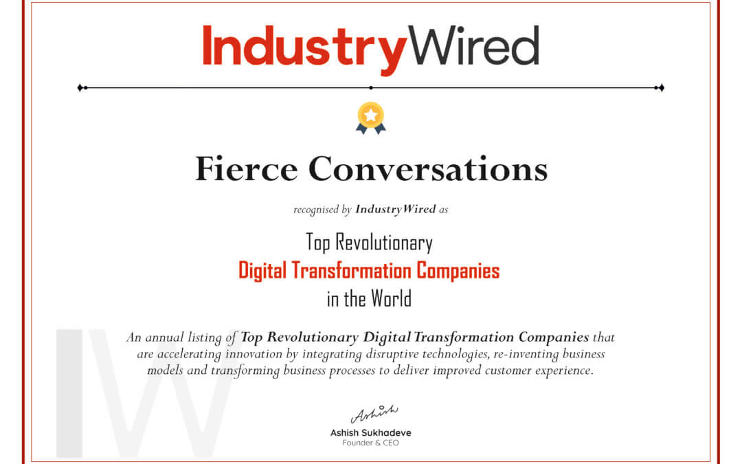 Fierce Named IndustryWired’s Top Digital Transformation Companies